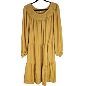 Plus Size Old Navy Tunic Top Dress Womens 3xl Cottagecore Prairie Western Boho